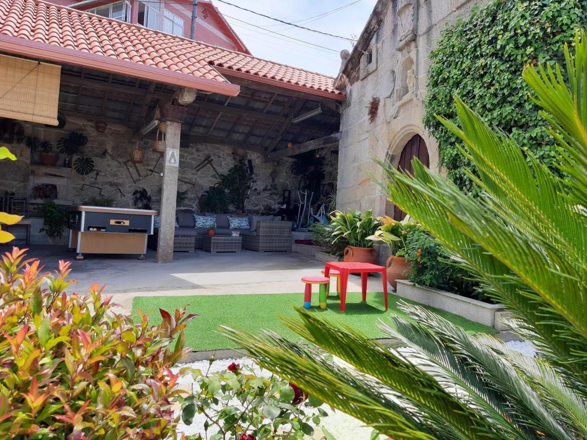 Casa En Pazo Gallego Con Vistas A La Ria Bueu Ngoại thất bức ảnh